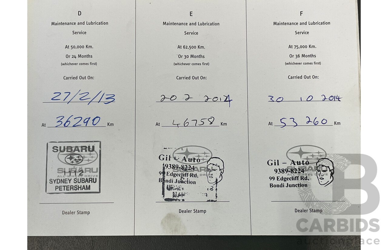 1/2008 Subaru Outback 2.5i Luxury Edition MY08 4d Wagon Blue 2.5L