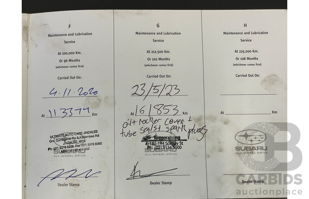 1/2008 Subaru Outback 2.5i Luxury Edition MY08 4d Wagon Blue 2.5L