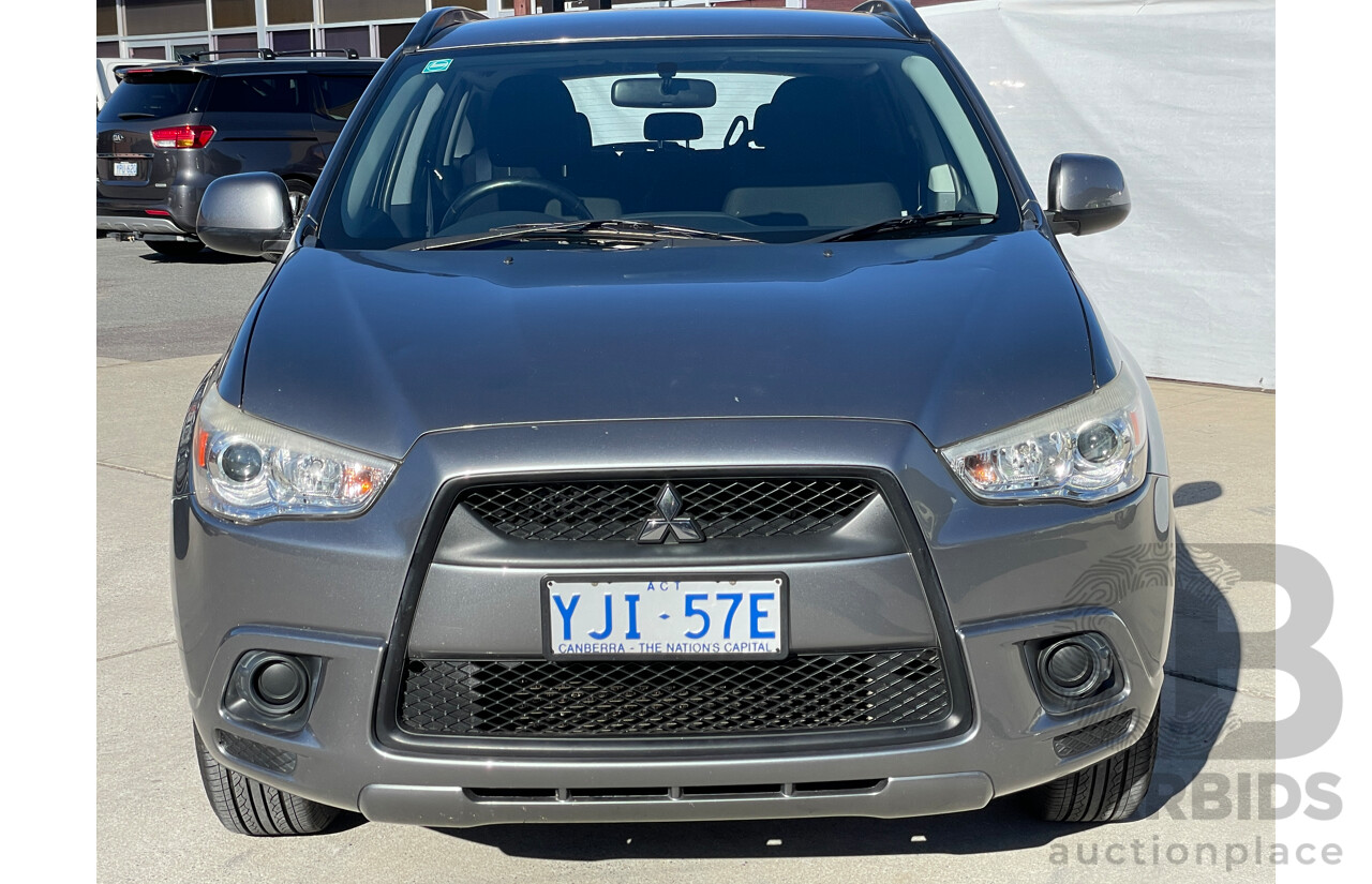 12/2010 Mitsubishi ASX (2wd) XA 4d Wagon Grey 2.0L