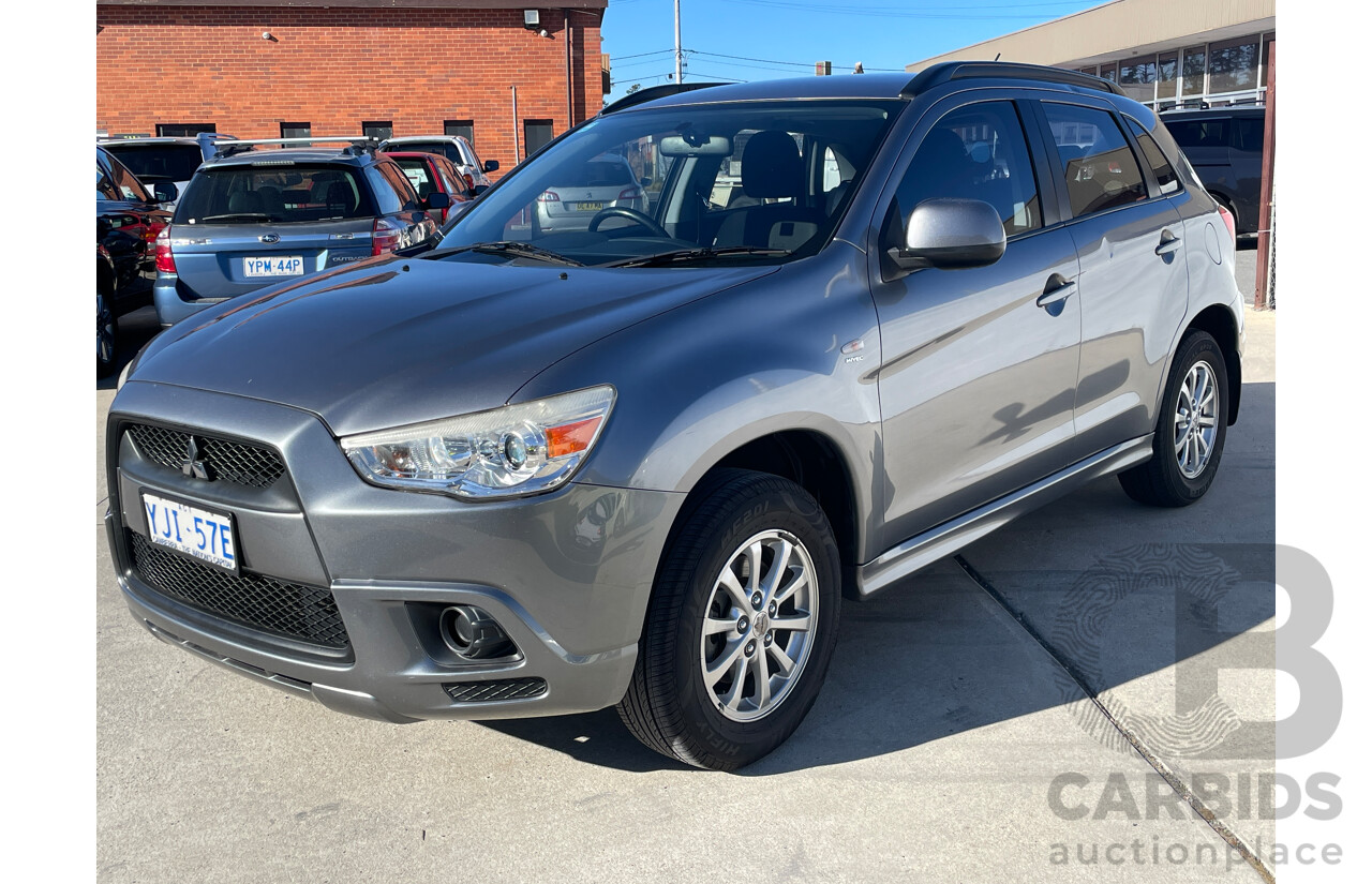 12/2010 Mitsubishi ASX (2wd) XA 4d Wagon Grey 2.0L