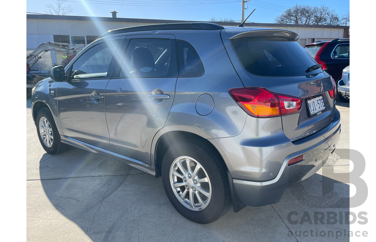 12/2010 Mitsubishi ASX (2wd) XA 4d Wagon Grey 2.0L