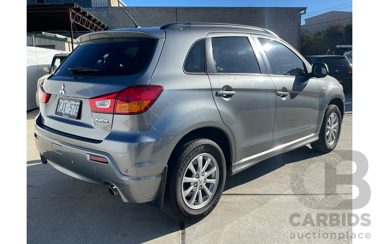 12/2010 Mitsubishi ASX (2wd) XA 4d Wagon Grey 2.0L