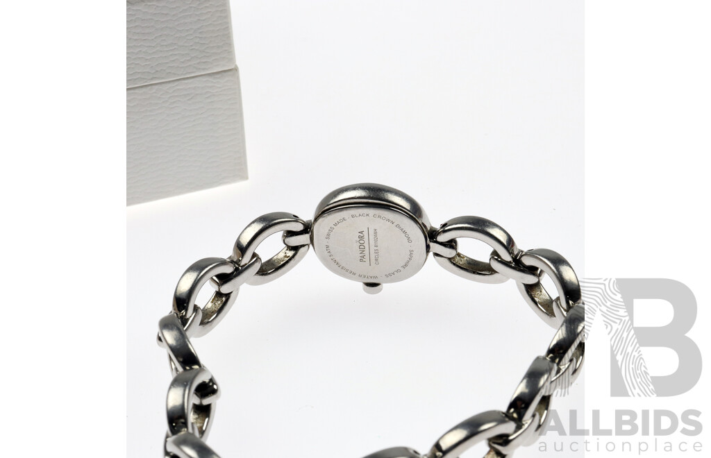 PANDORA SS Bracelet with 12 Charms - Lot 1514426 | ALLBIDS