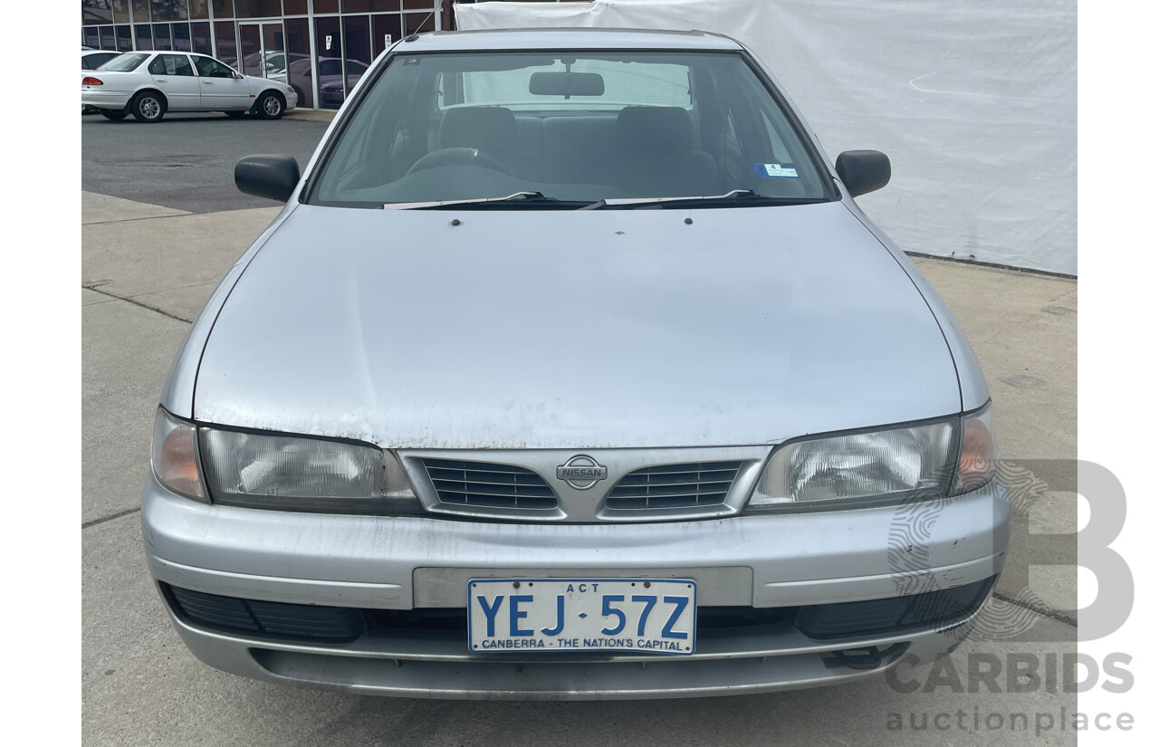 8/1997 Nissan Pulsar PLUS N15 4d Sedan Silver 1.6L
