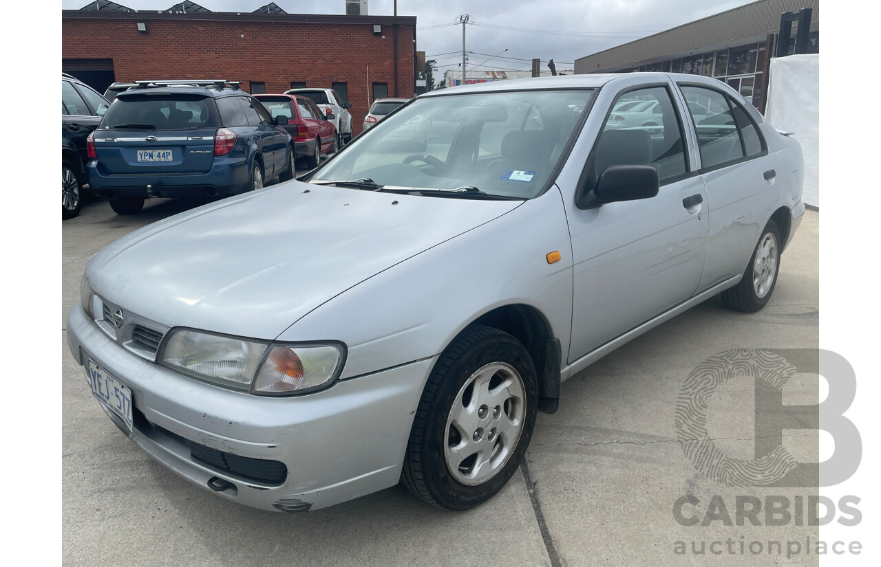 8/1997 Nissan Pulsar PLUS N15 4d Sedan Silver 1.6L