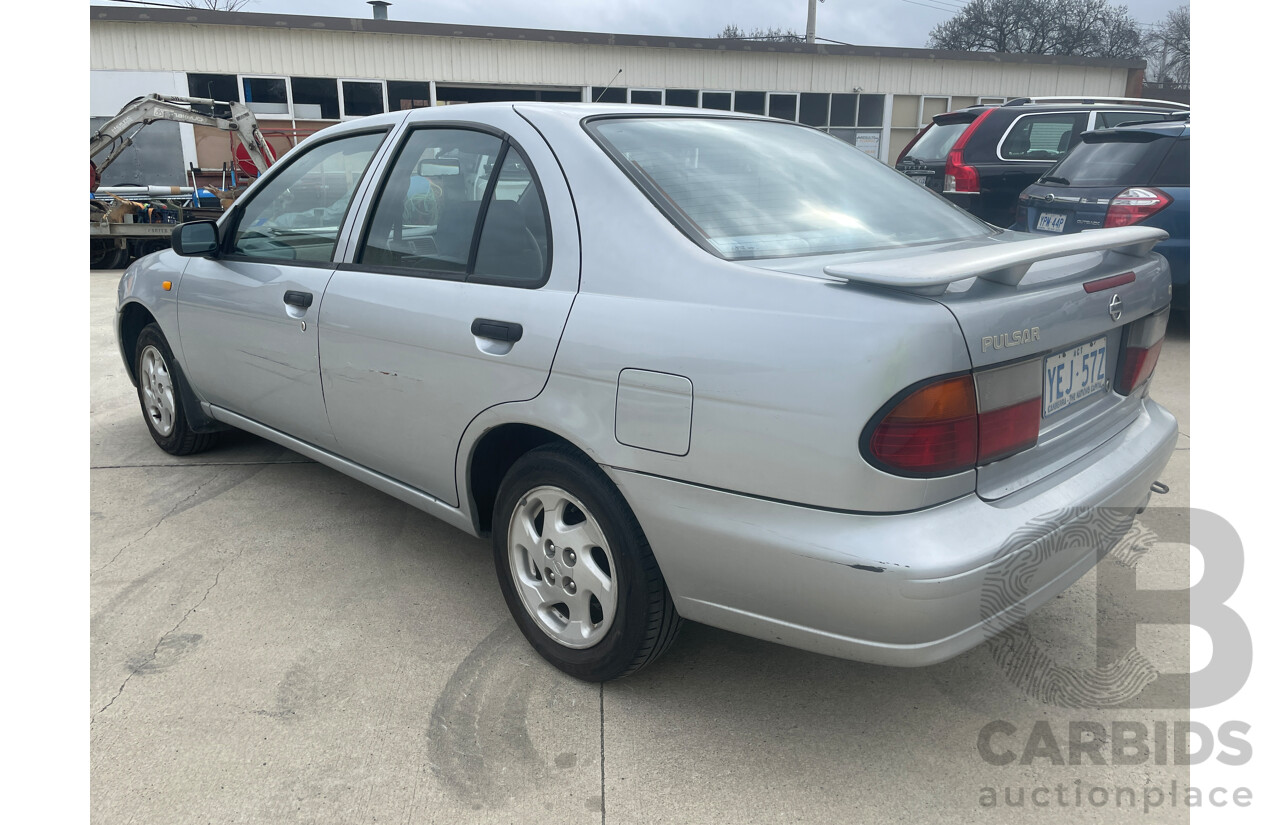 8/1997 Nissan Pulsar PLUS N15 4d Sedan Silver 1.6L