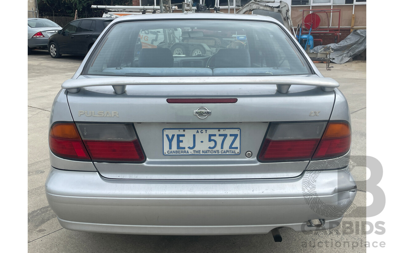 8/1997 Nissan Pulsar PLUS N15 4d Sedan Silver 1.6L