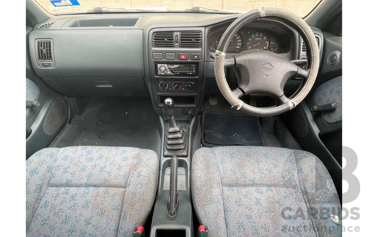 8/1997 Nissan Pulsar PLUS N15 4d Sedan Silver 1.6L