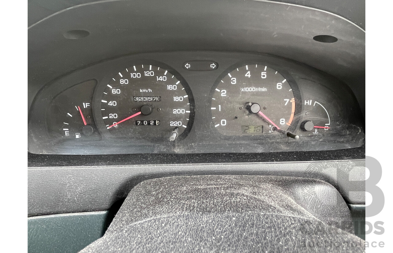 8/1997 Nissan Pulsar PLUS N15 4d Sedan Silver 1.6L