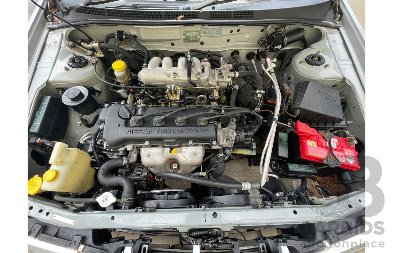 8/1997 Nissan Pulsar PLUS N15 4d Sedan Silver 1.6L