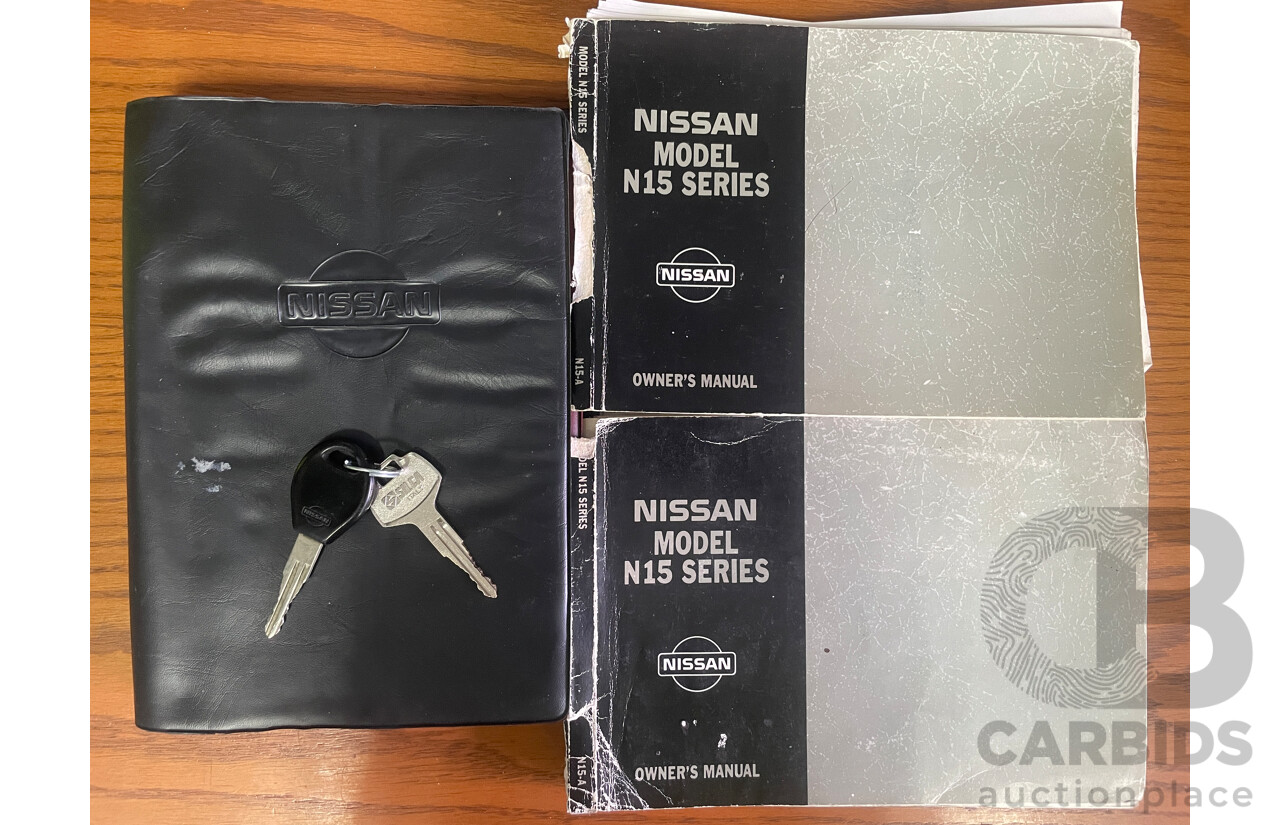 8/1997 Nissan Pulsar PLUS N15 4d Sedan Silver 1.6L