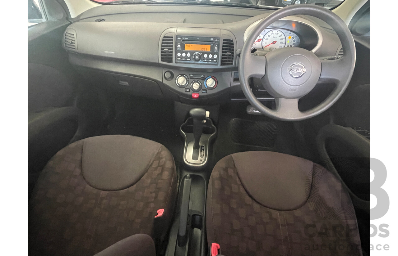 6/2009 Nissan Micra  K12 5d Hatchback Black 1.4L