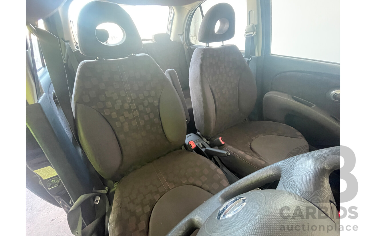 6/2009 Nissan Micra  K12 5d Hatchback Black 1.4L