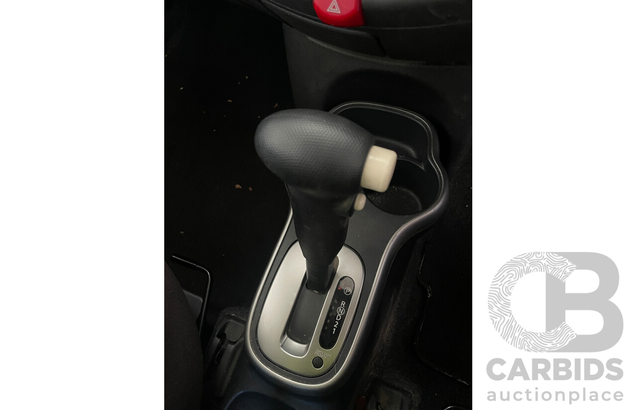 6/2009 Nissan Micra  K12 5d Hatchback Black 1.4L