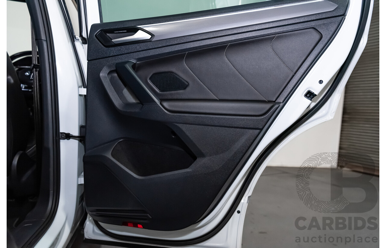 9/2019 Volkswagen Tiguan 162 TSI R-Line (4x4) 4d Wagon White 2.0L Turbo