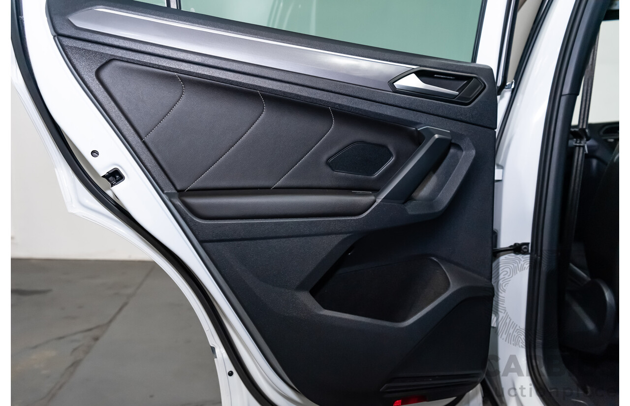 9/2019 Volkswagen Tiguan 162 TSI R-Line (4x4) 4d Wagon White 2.0L Turbo