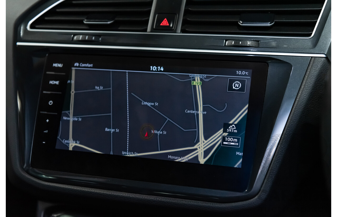 9/2019 Volkswagen Tiguan 162 TSI R-Line (4x4) 4d Wagon White 2.0L Turbo