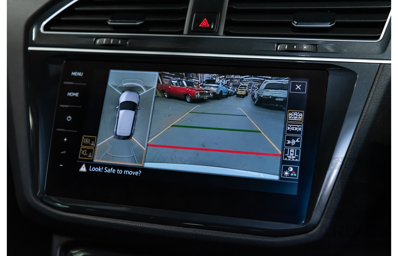 9/2019 Volkswagen Tiguan 162 TSI R-Line (4x4) 4d Wagon White 2.0L Turbo