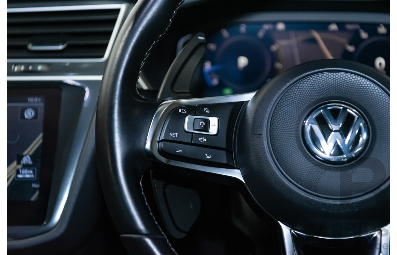 9/2019 Volkswagen Tiguan 162 TSI R-Line (4x4) 4d Wagon White 2.0L Turbo
