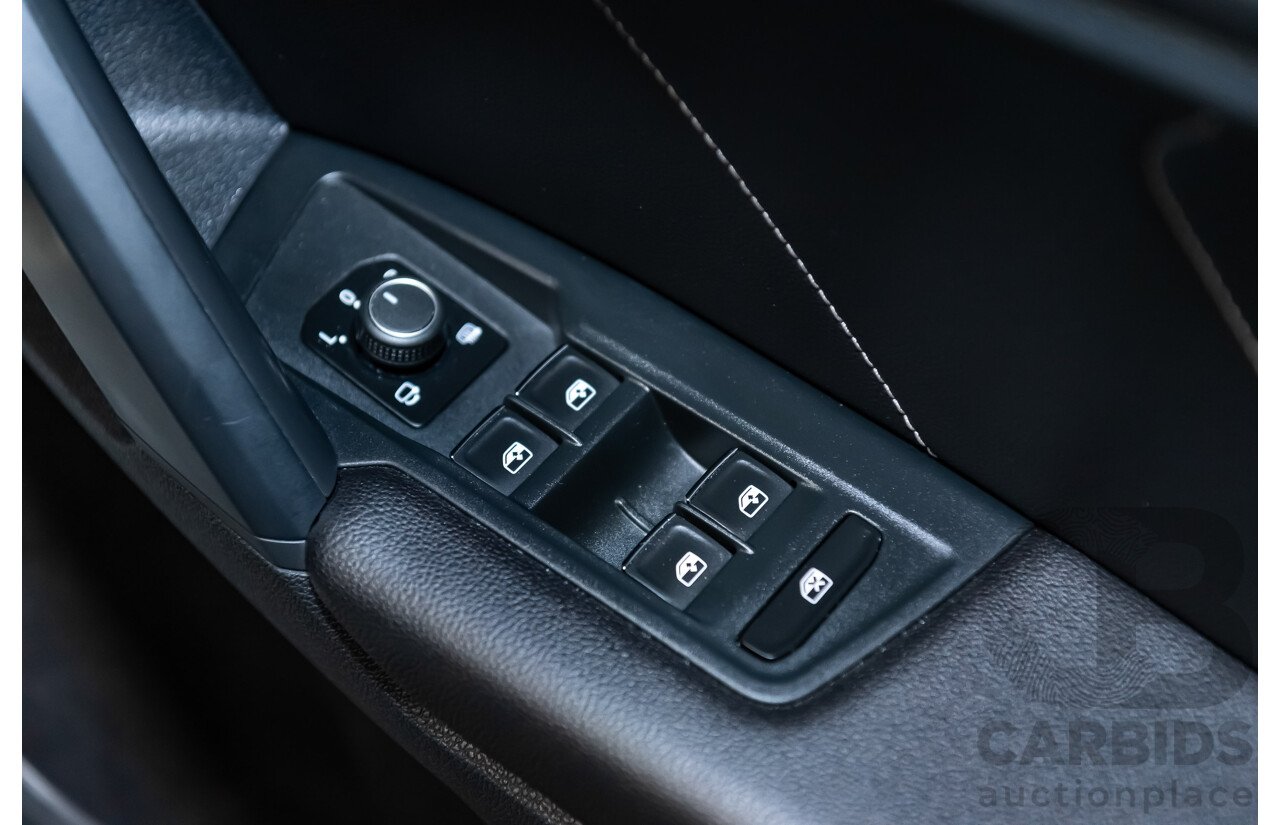 9/2019 Volkswagen Tiguan 162 TSI R-Line (4x4) 4d Wagon White 2.0L Turbo