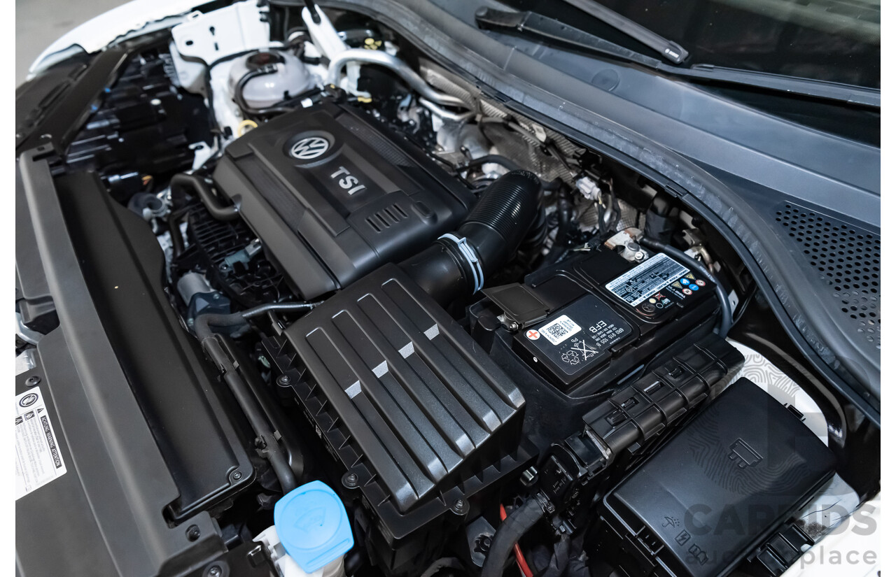 9/2019 Volkswagen Tiguan 162 TSI R-Line (4x4) 4d Wagon White 2.0L Turbo