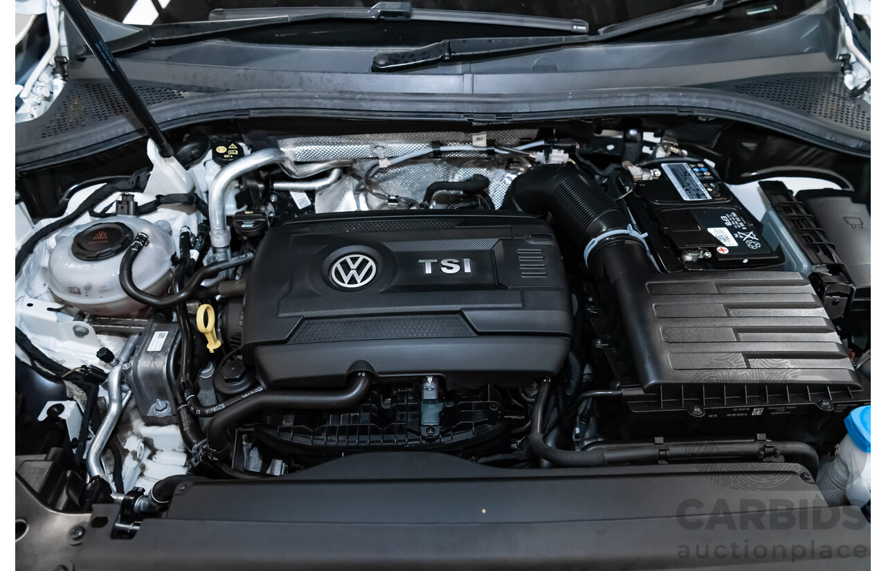 9/2019 Volkswagen Tiguan 162 TSI R-Line (4x4) 4d Wagon White 2.0L Turbo