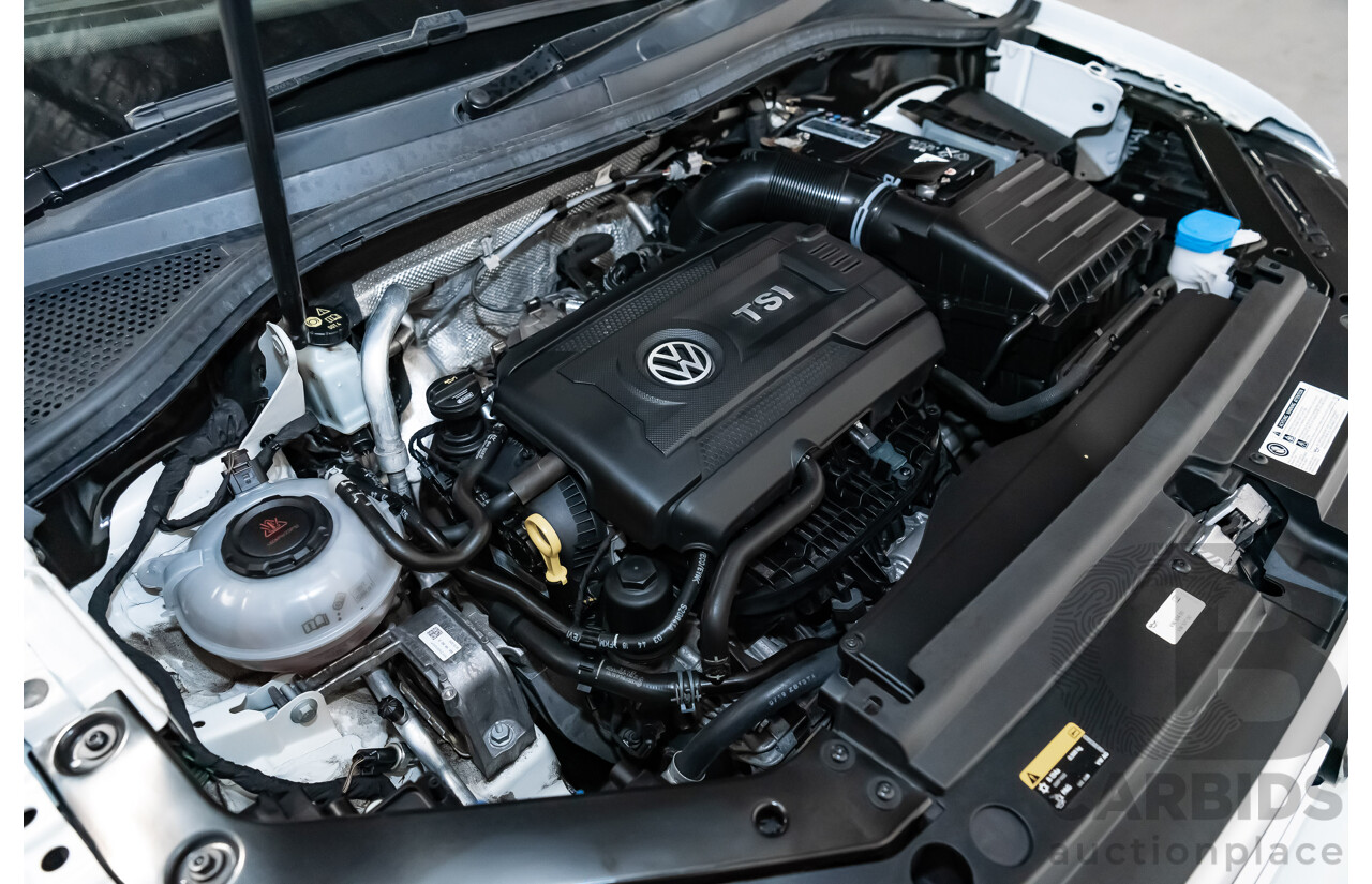 9/2019 Volkswagen Tiguan 162 TSI R-Line (4x4) 4d Wagon White 2.0L Turbo