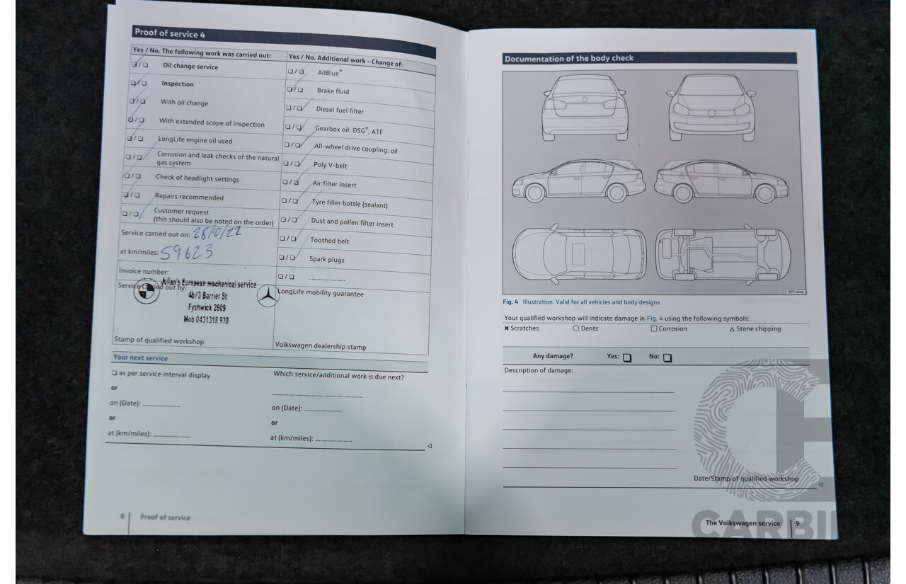 9/2019 Volkswagen Tiguan 162 TSI R-Line (4x4) 4d Wagon White 2.0L Turbo