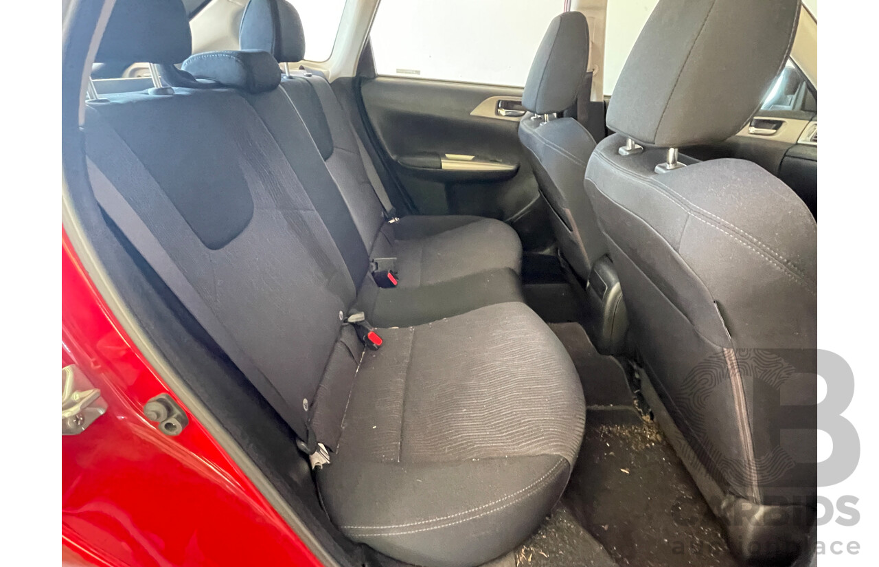 8/2009 Subaru Impreza R (awd) MY09 5d Hatchback Red 2.0L