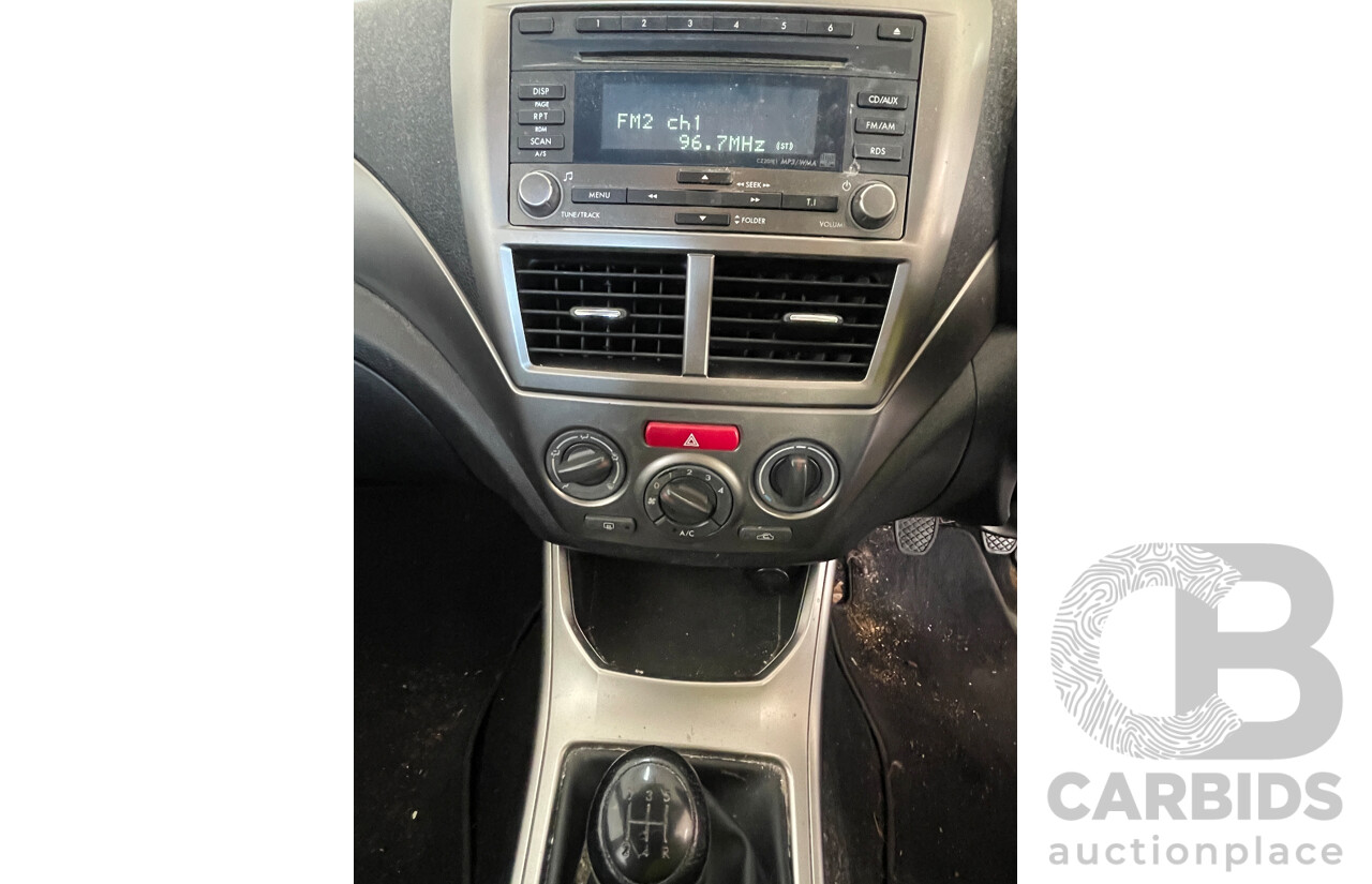 8/2009 Subaru Impreza R (awd) MY09 5d Hatchback Red 2.0L