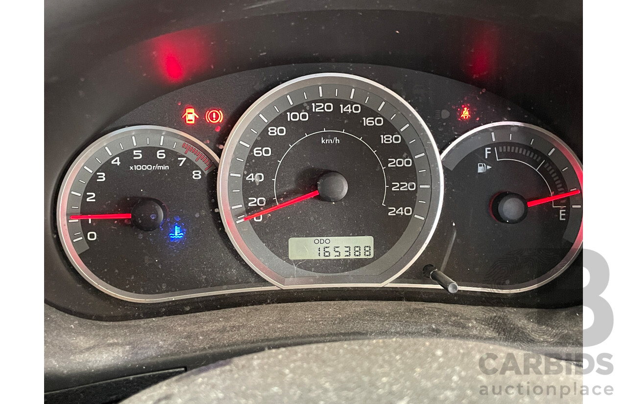 8/2009 Subaru Impreza R (awd) MY09 5d Hatchback Red 2.0L