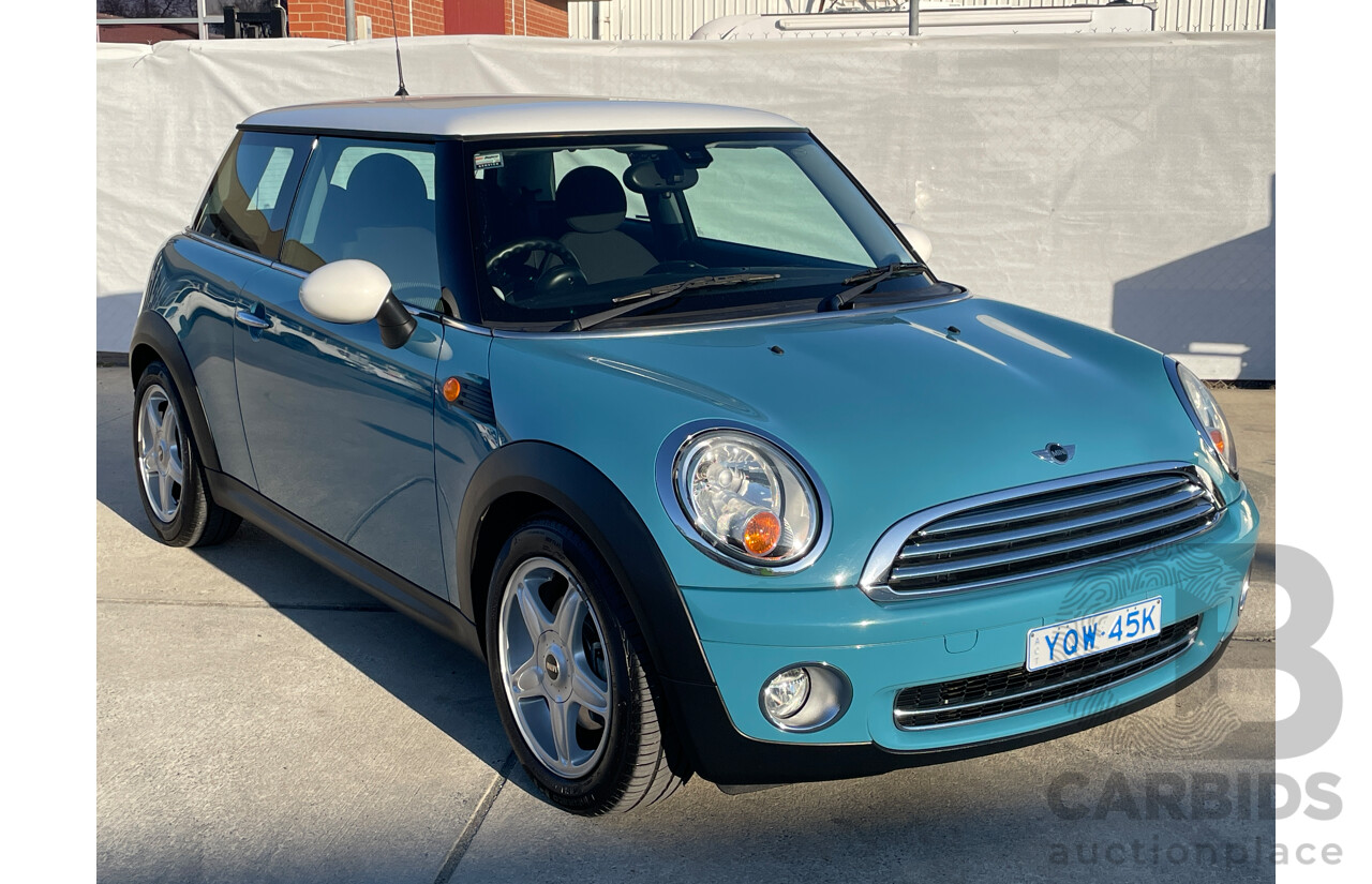 5/2007 Mini Cooper  R56 2d Hatchback Blue 1.6L