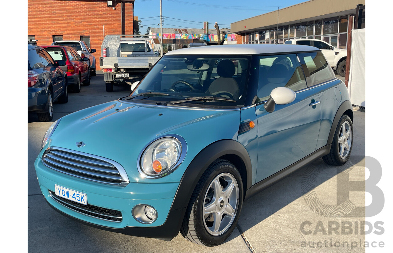 5/2007 Mini Cooper  R56 2d Hatchback Blue 1.6L