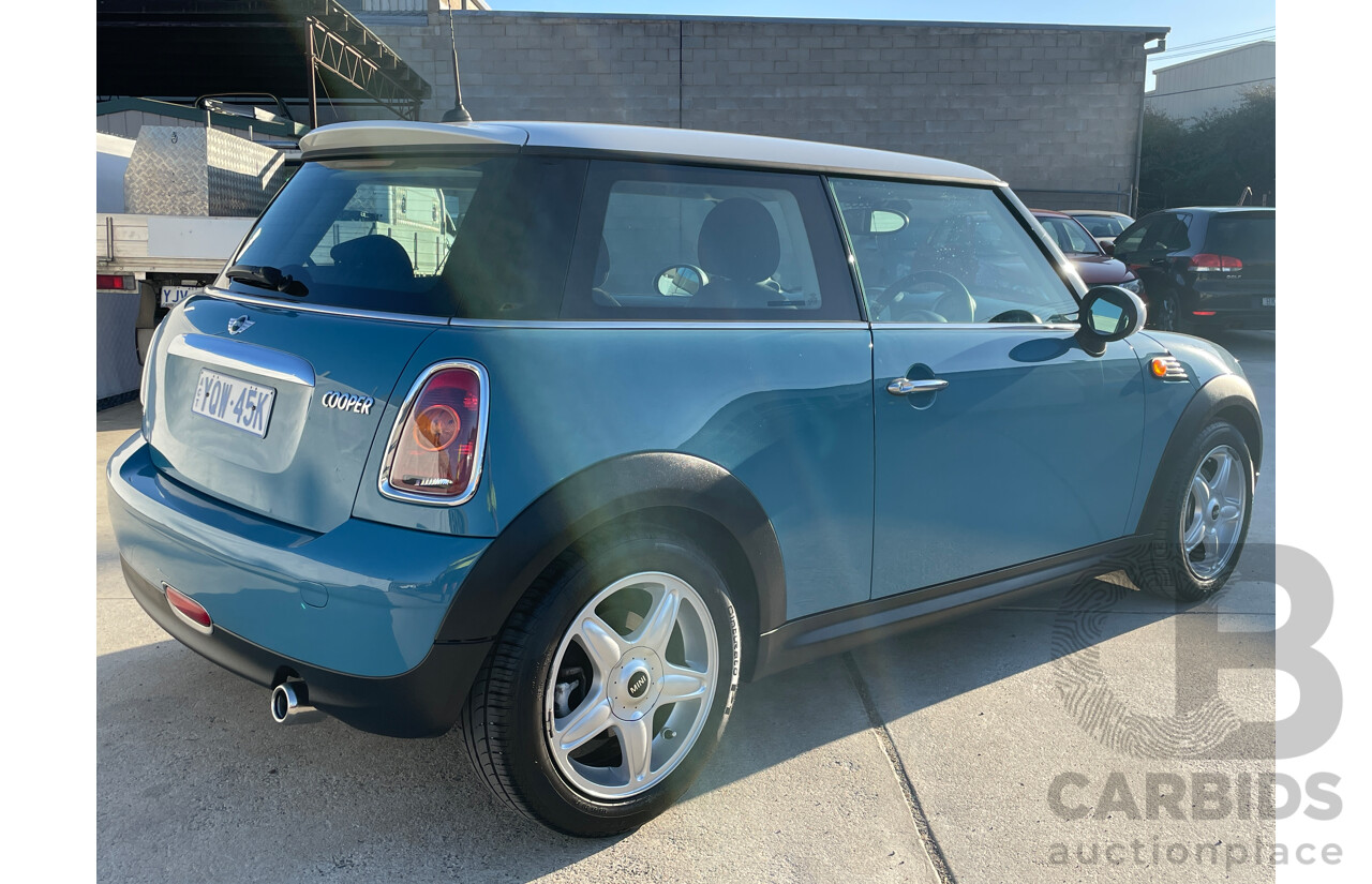 5/2007 Mini Cooper  R56 2d Hatchback Blue 1.6L