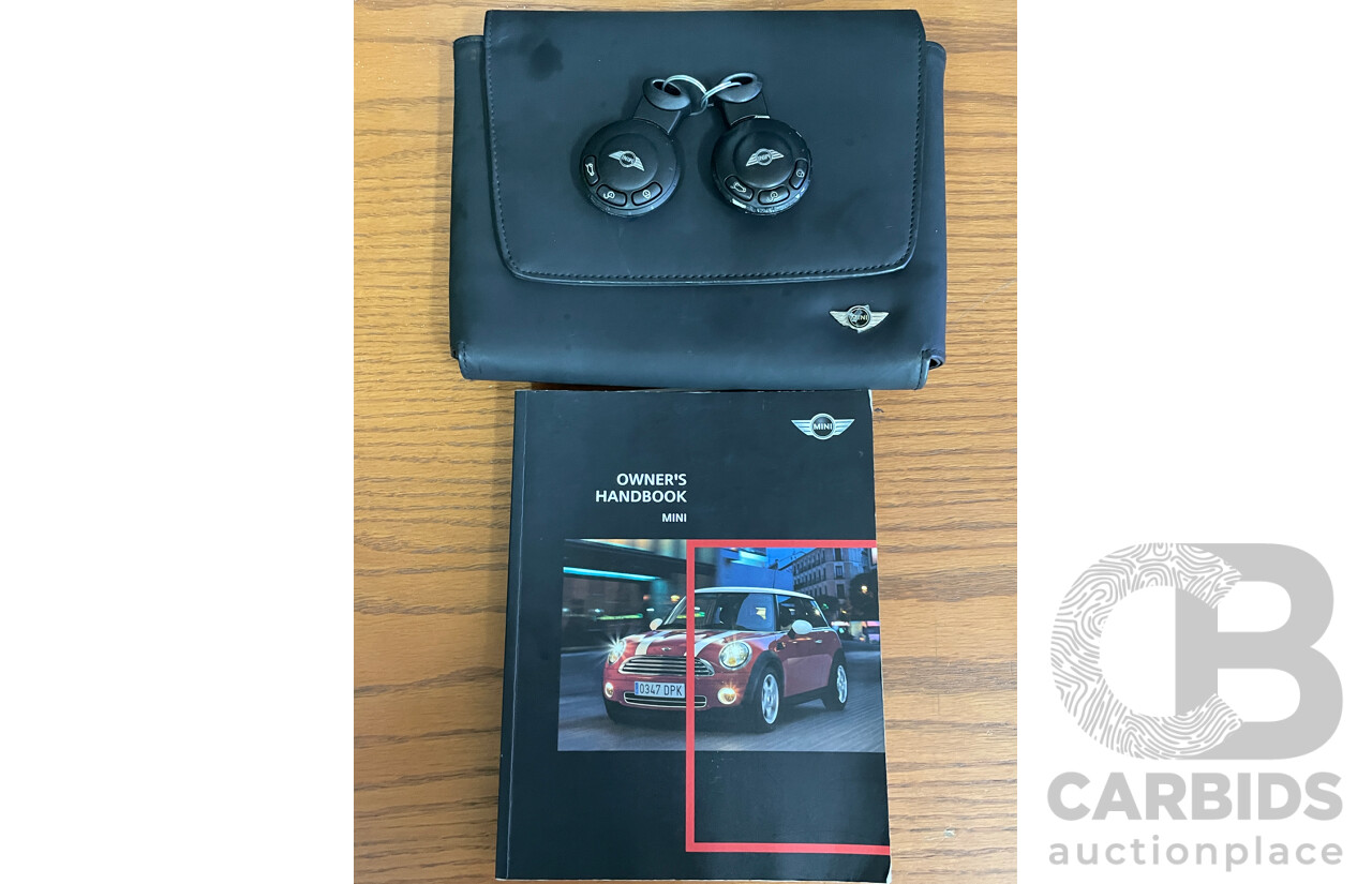 5/2007 Mini Cooper  R56 2d Hatchback Blue 1.6L