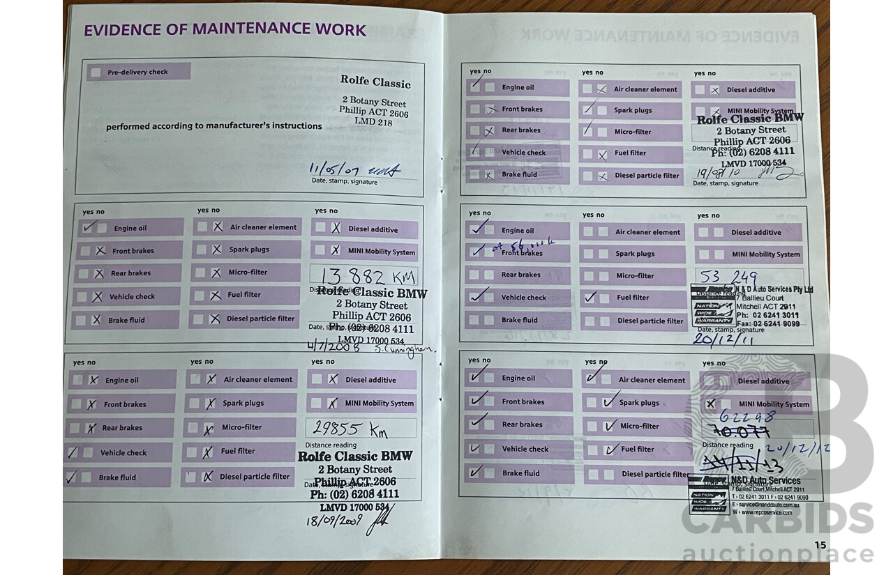 5/2007 Mini Cooper  R56 2d Hatchback Blue 1.6L
