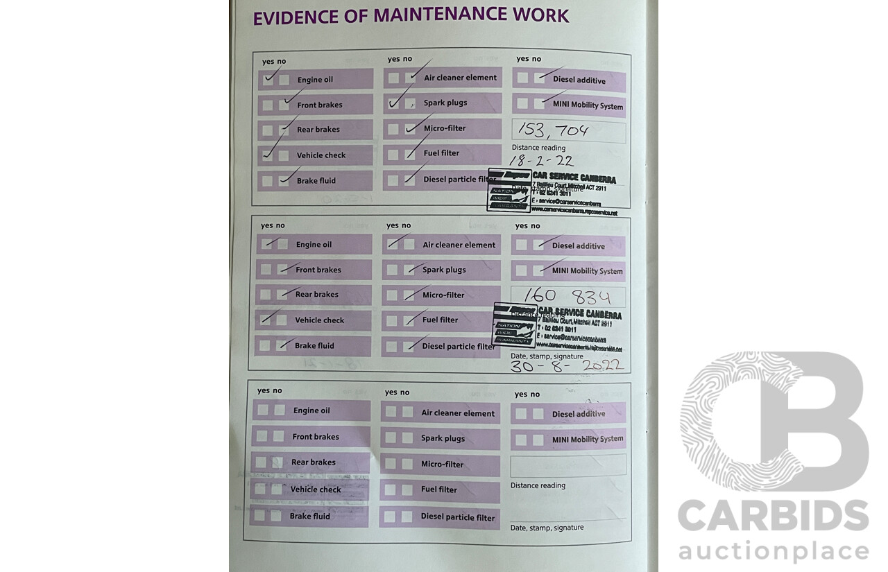 5/2007 Mini Cooper  R56 2d Hatchback Blue 1.6L