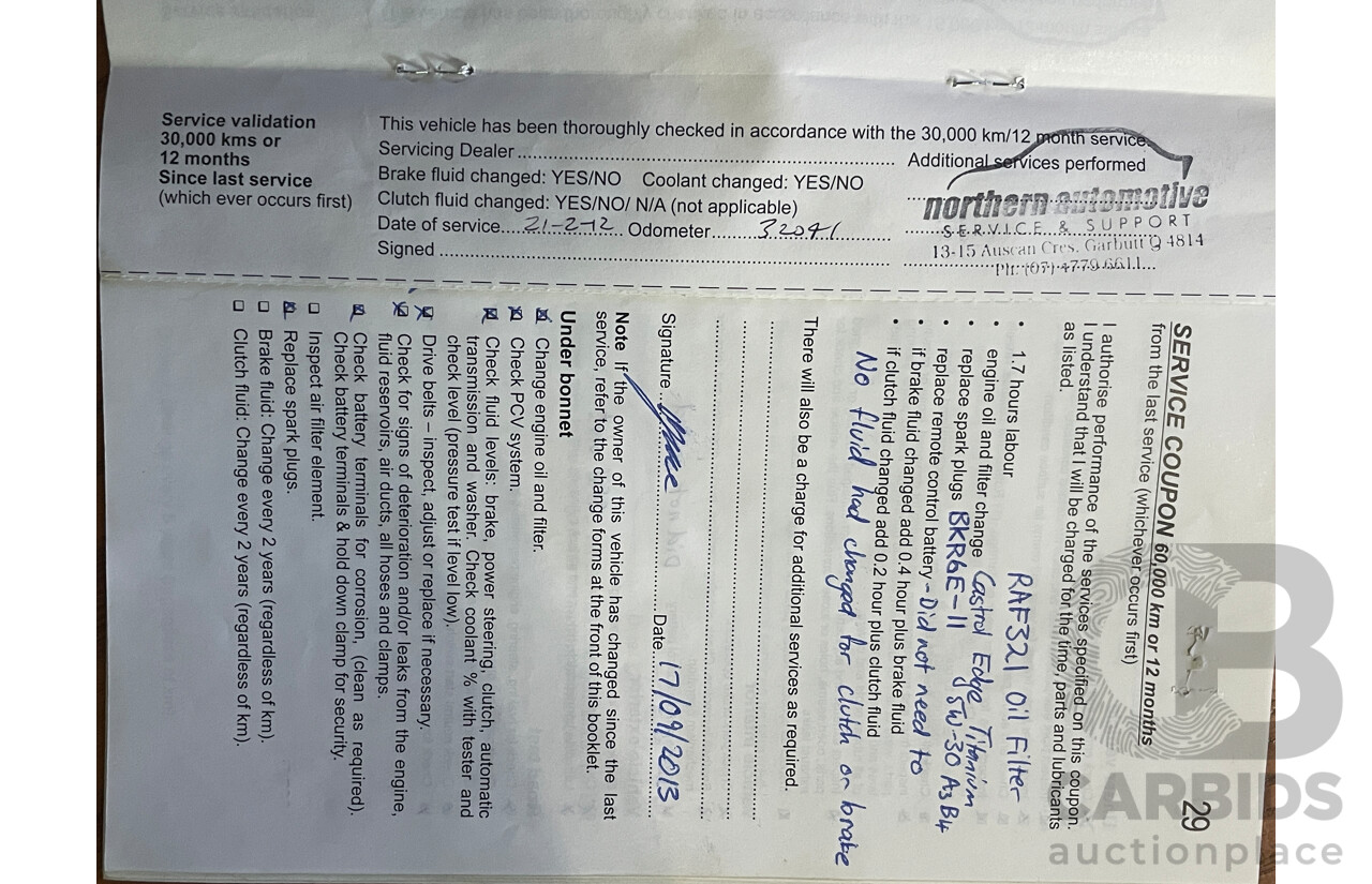 7/2010 Holden Barina  TK MY10 5d Hatchback Grey 1.6L