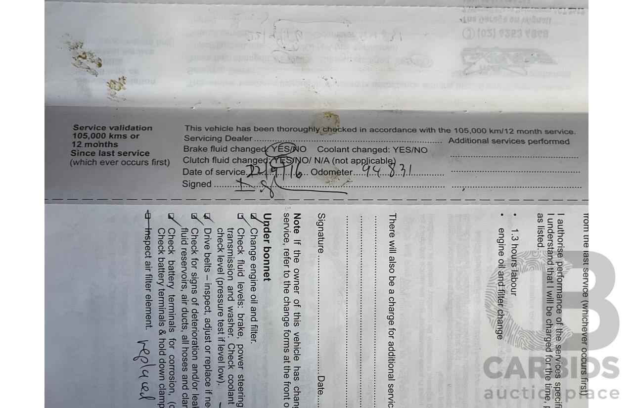 7/2010 Holden Barina  TK MY10 5d Hatchback Grey 1.6L