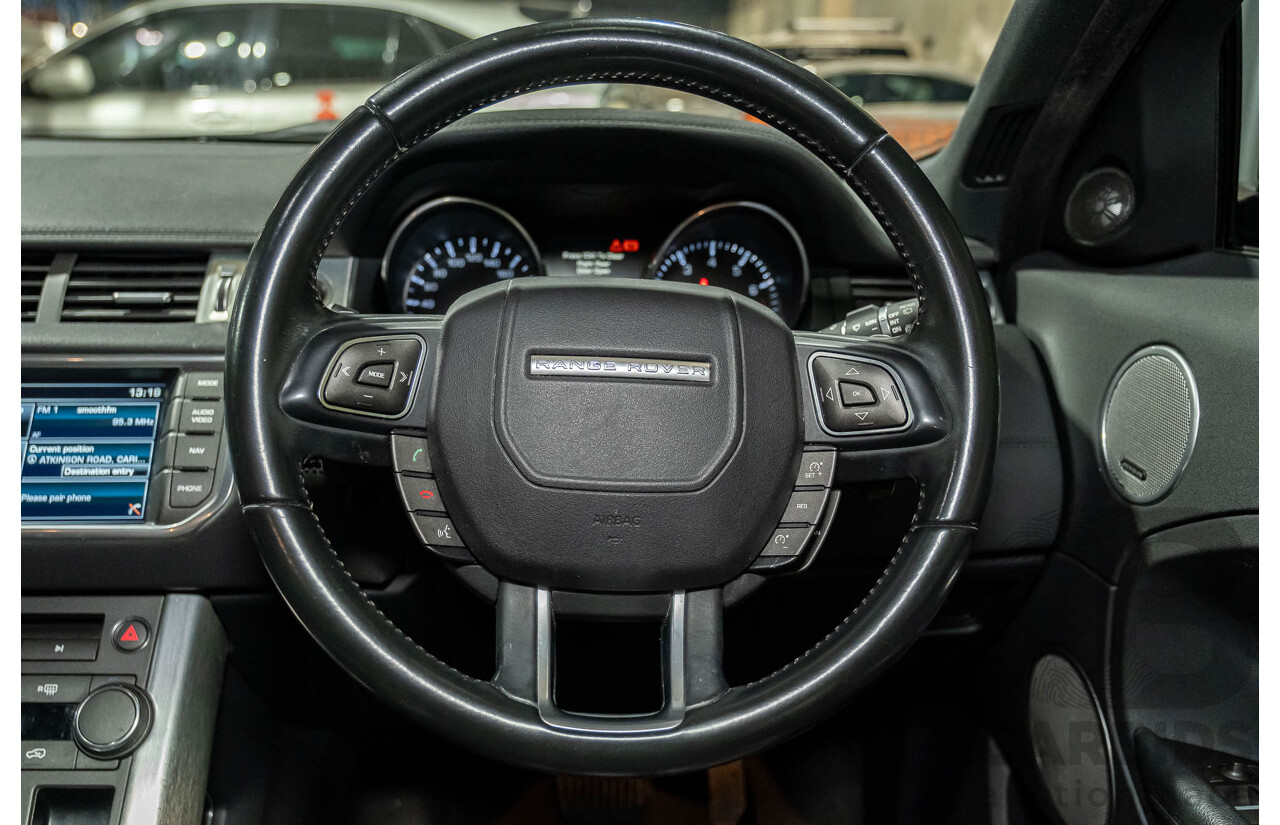3/2015 Range Rover Evoque Si4 PURE LV MY15 5d Wagon Santorini Black Turbo 2.0L