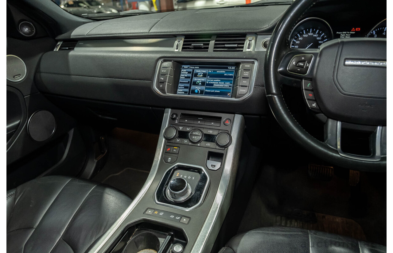 3/2015 Range Rover Evoque Si4 PURE LV MY15 5d Wagon Santorini Black Turbo 2.0L