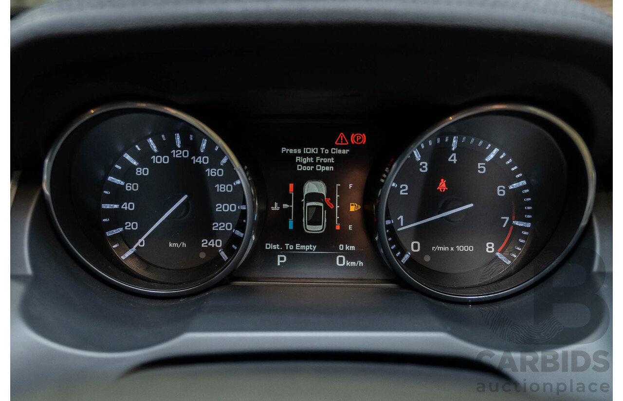 3/2015 Range Rover Evoque Si4 PURE LV MY15 5d Wagon Santorini Black Turbo 2.0L