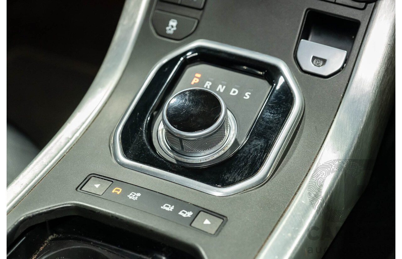 3/2015 Range Rover Evoque Si4 PURE LV MY15 5d Wagon Santorini Black Turbo 2.0L