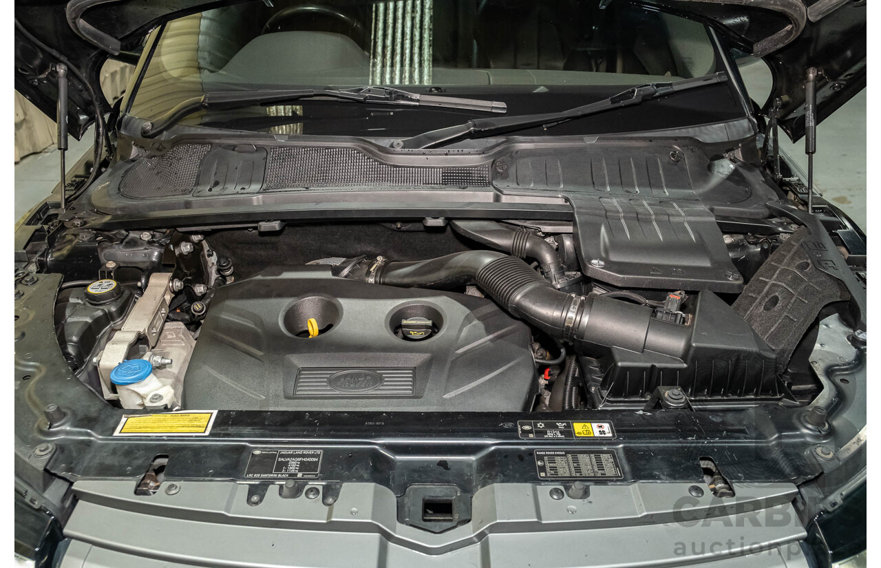 3/2015 Range Rover Evoque Si4 PURE LV MY15 5d Wagon Santorini Black Turbo 2.0L