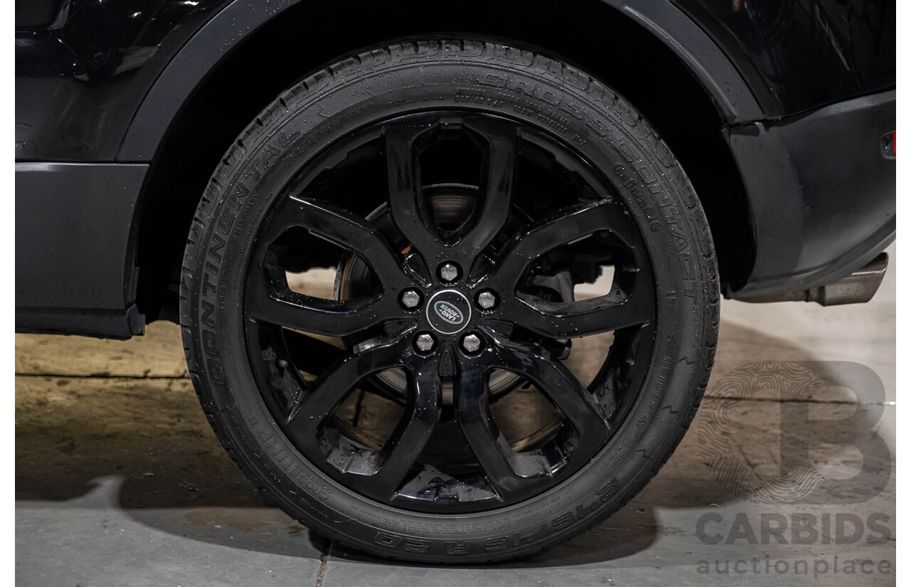 3/2015 Range Rover Evoque Si4 PURE LV MY15 5d Wagon Santorini Black Turbo 2.0L