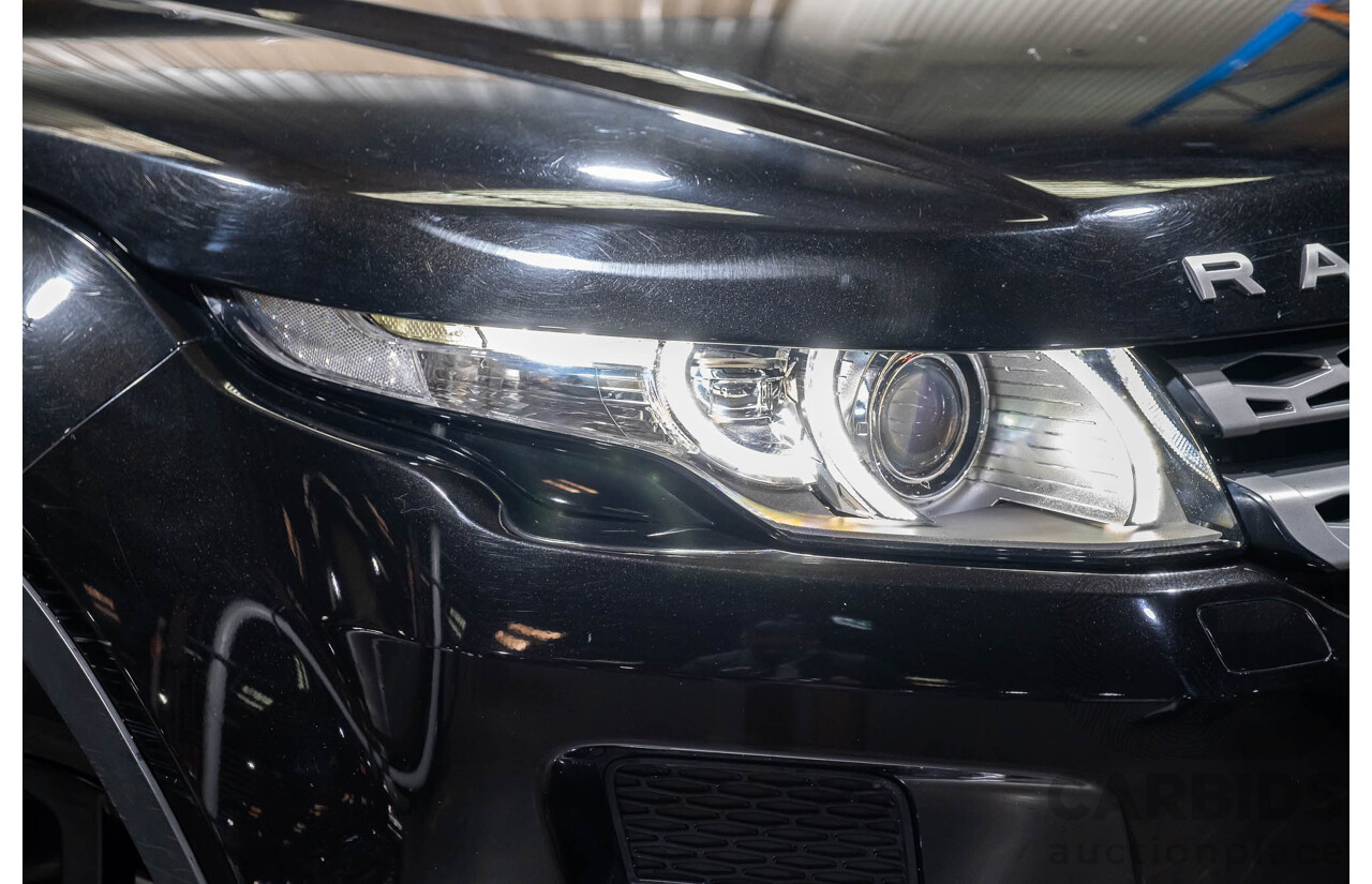 3/2015 Range Rover Evoque Si4 PURE LV MY15 5d Wagon Santorini Black Turbo 2.0L