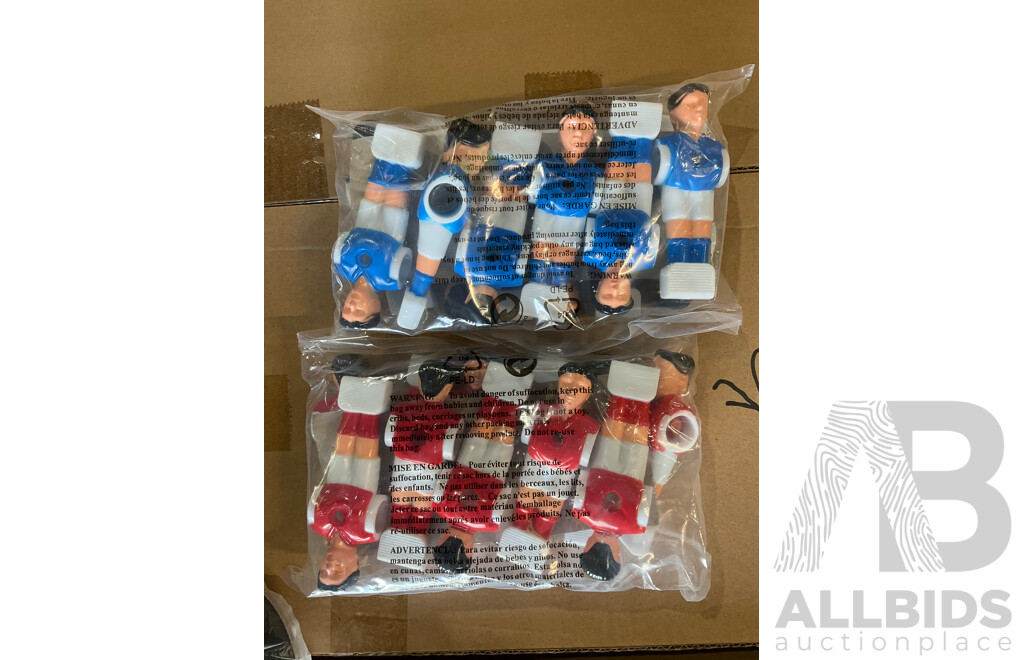 Heavy-Duty Soccer Football Table with Solid Steel Rods - Black - ORP$408.00