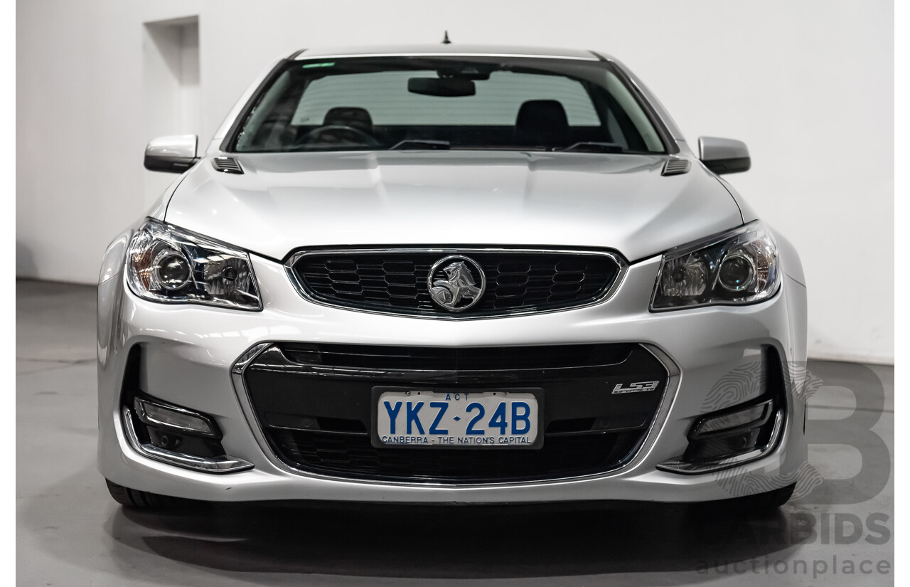 11/2015 Holden Commodore Ute SS-V Redline VF11 Utility Nitrate Silver V8 6.2L