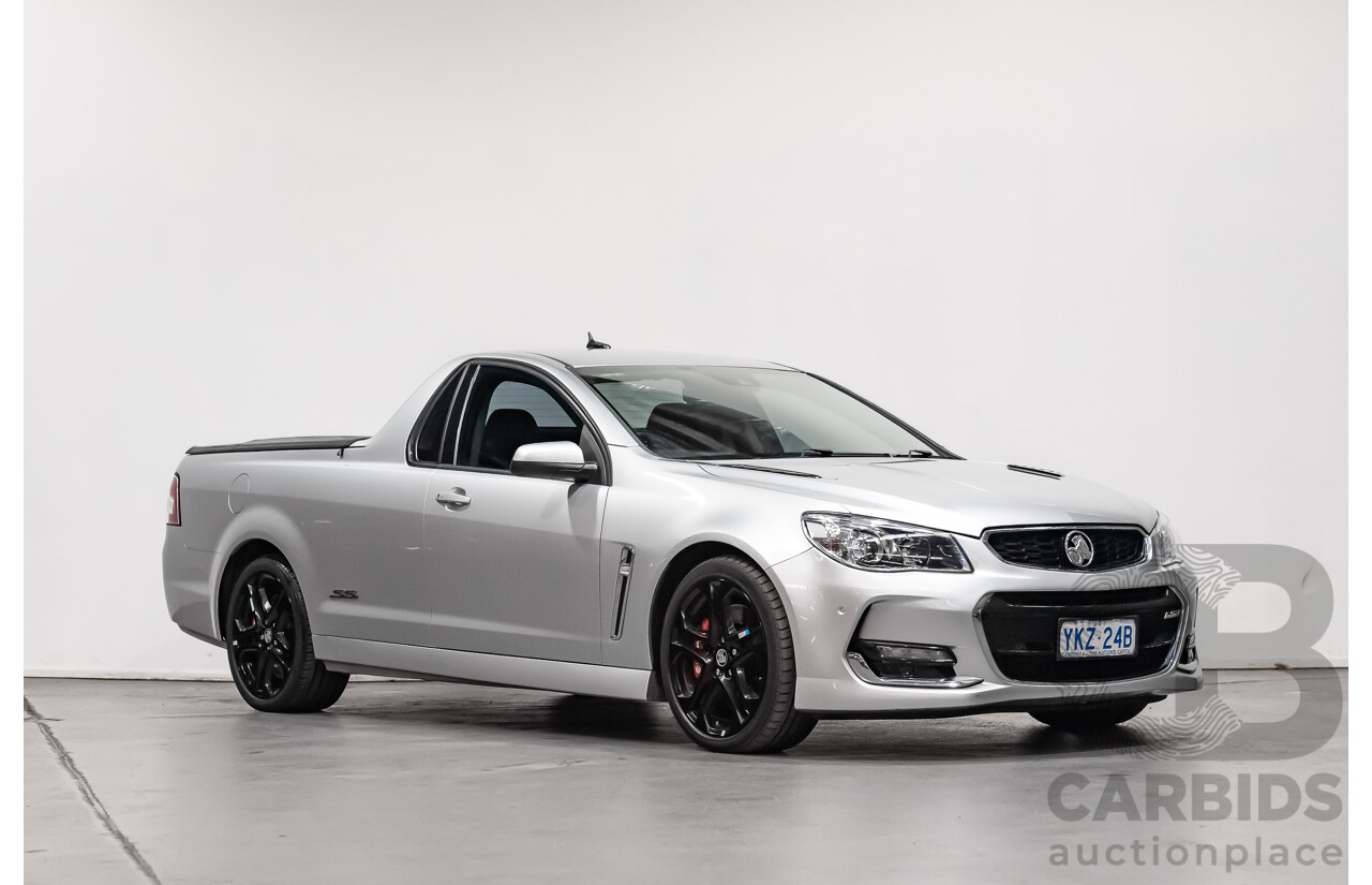 11/2015 Holden Commodore Ute SS-V Redline VF11 Utility Nitrate Silver V8 6.2L