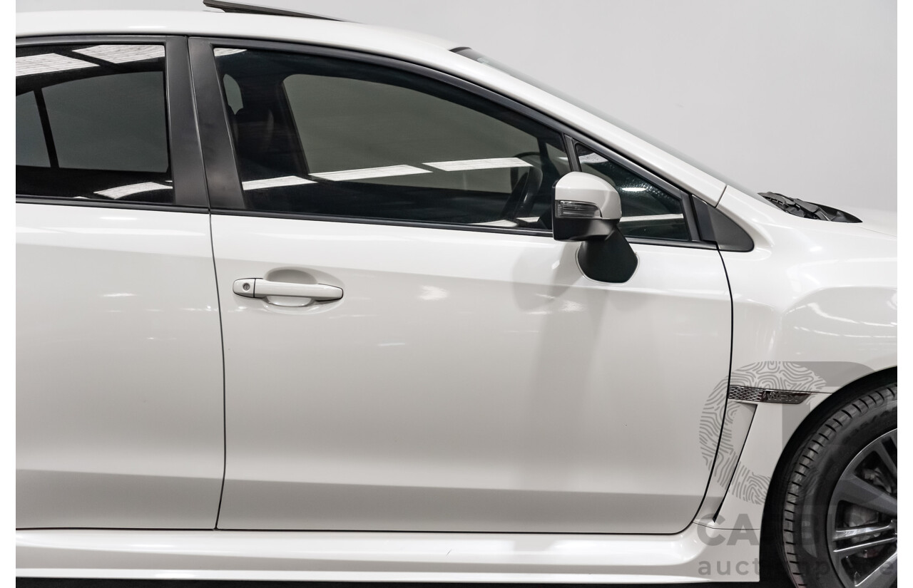 8/2014 Subaru WRX Premium (AWD) MY15 4d Sedan White Turbo 2.0L